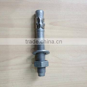 low carbon steel plastic concrete anchors galvanized