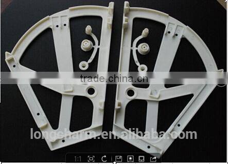 gray plastic two layers shoe rack shoe rack bracket YL-016 made in China