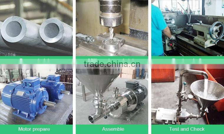 sanitary stainless steel colloid mill for peanut butter