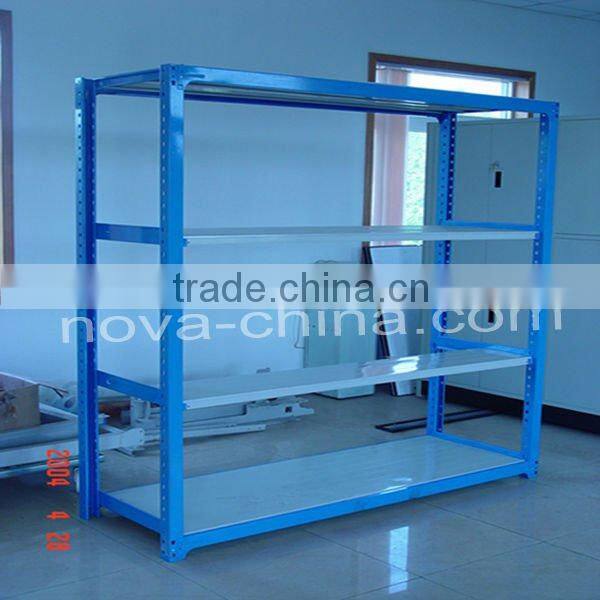 Safety economical Q235B steel Longspan Shelving for library with CE certificate