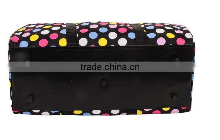 alibaba online Shopping Cheap Fashionable Clear Dot Large Holdhall Travelling Bag