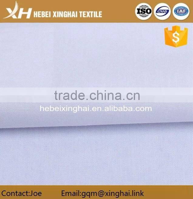 Hot sale bleached polyester cotton fabric for garments