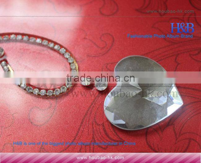 Popular crystal album with photo album suitcase