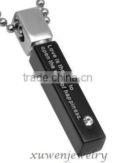 2016 new model 316l stainless steel simple pendant design