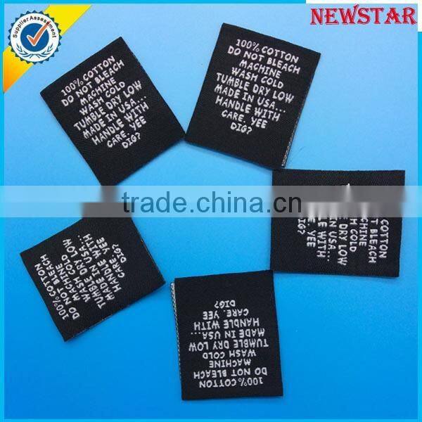 Customized design woven embroidery badge