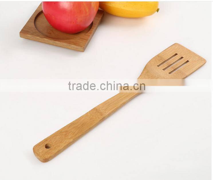 Bamboo kitchen utensil/Slotted turner