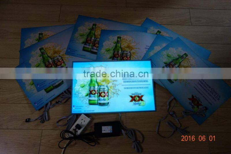 AC Power EL advertising poster / EL Poster / EL advertisment poster