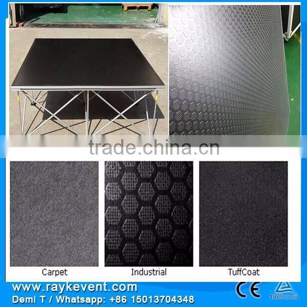 Modern adjustable portable event stage concert sound systems portable stage for sale