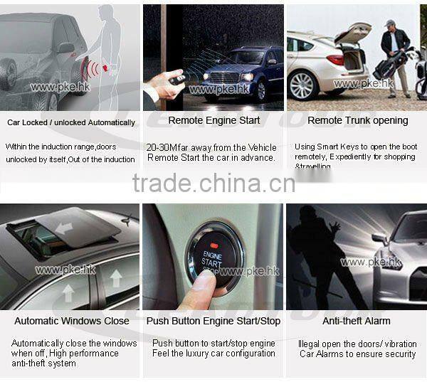 Ford Focus RFID Car Security System With Engine Start Stop Button