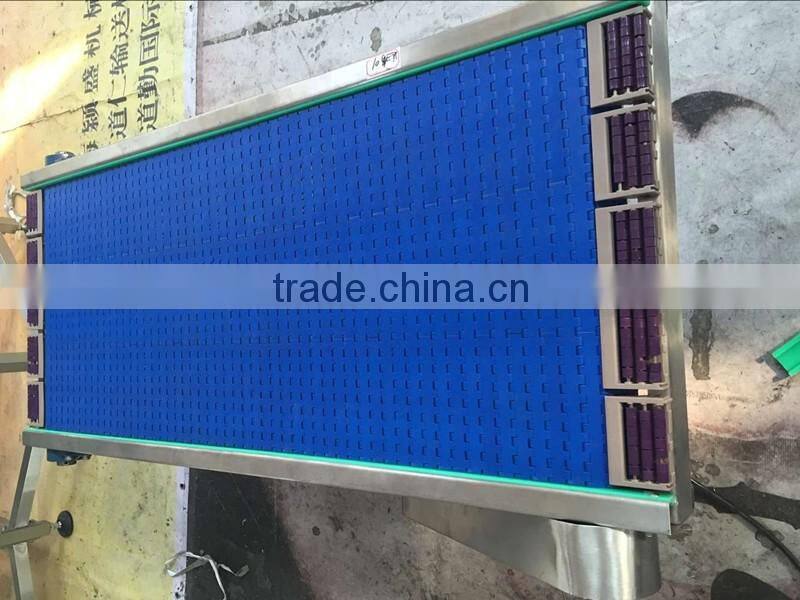 Factory customized plastic modular belt conveyor