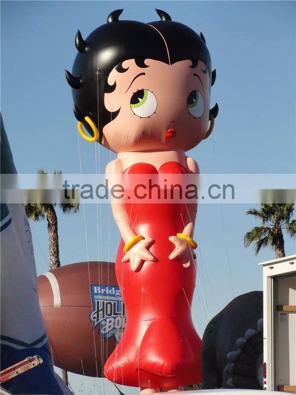 giant inflatable parade cartoon,giant inflatable character model,beautiful princess cartoon for adverting