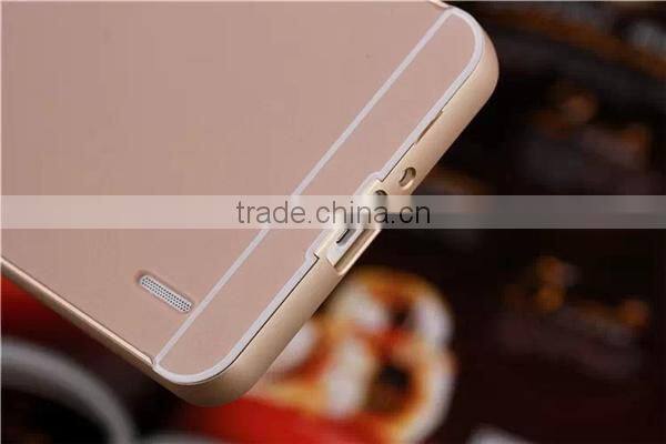 Whole Sale OEM Metal Frame+PC Back Cover Case For Huawei Honor 6 Plus, For Huawei Honor 6 Plus Metal Case