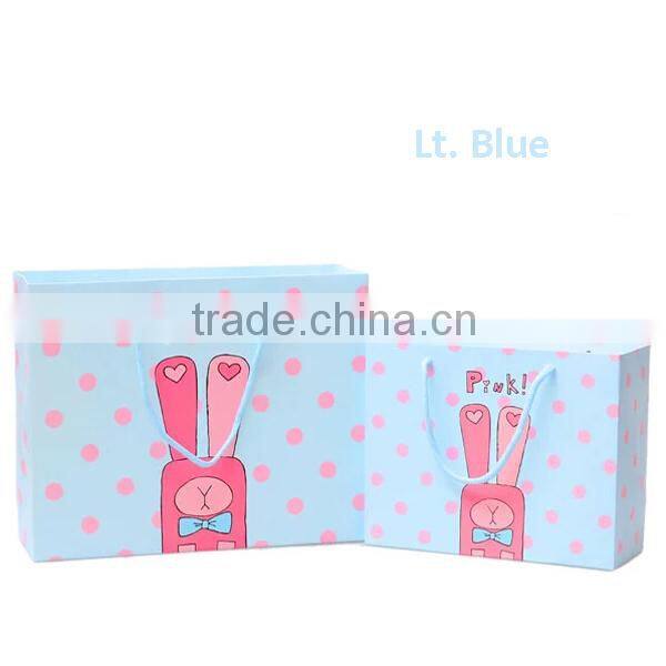 Lovely Cartoon Figure For Kids Paper Shopping Bag