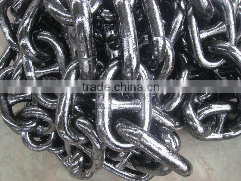 Hot Sale Black Coated Alloy Link Chain for manufacturer