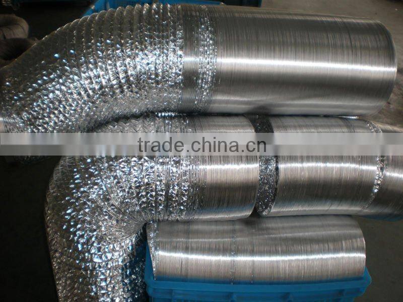 Aluminum ventilation flexible air duct