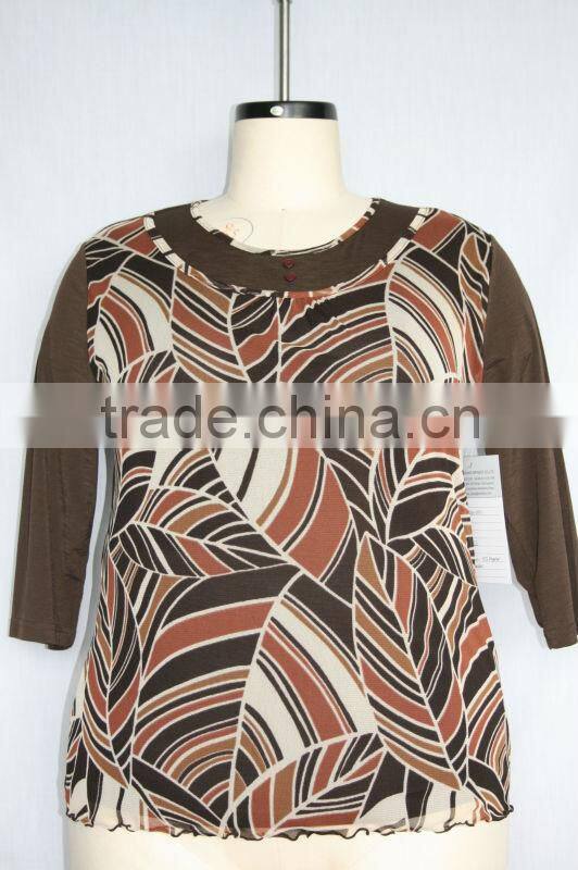 2fer long sleeve pictures of clothes plus size casual