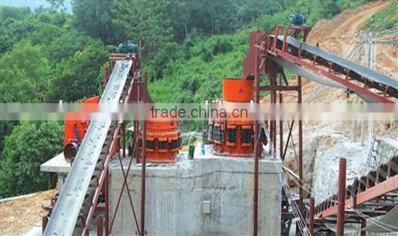 High Productivity Hydraulic Cone Crusher With ISO Certificate
