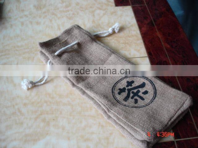 Drawstring Small Jute Bag