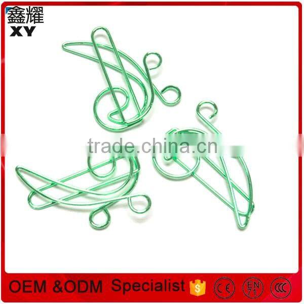 Business promtional gifts tin box metal letter custom shape paper clips