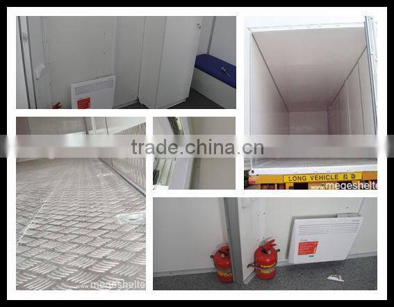 Fibre glass dry box truck body for sale