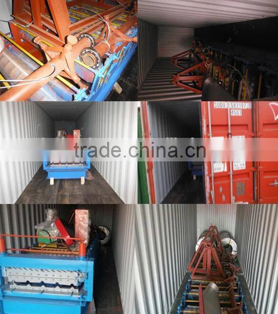 2015 On sale! CE certificated galvanized steel highway guardrail roll forming machine