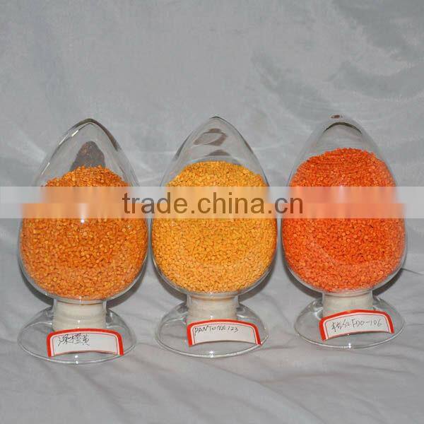 Orange color master batch pigments