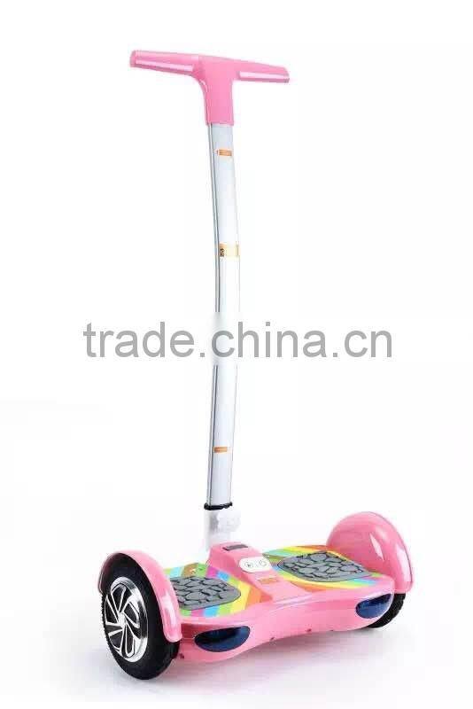 TT mini smart hoverboard 2 wheel self-balancing scooter with handlebar