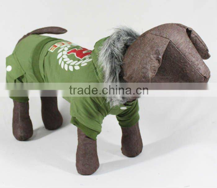 Four feet Pet clothing Winter Dog Coat