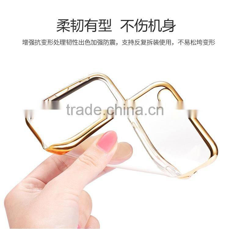 Cheap Price Electroplating TPU Case for iPhone 6 6S Back Case Cover