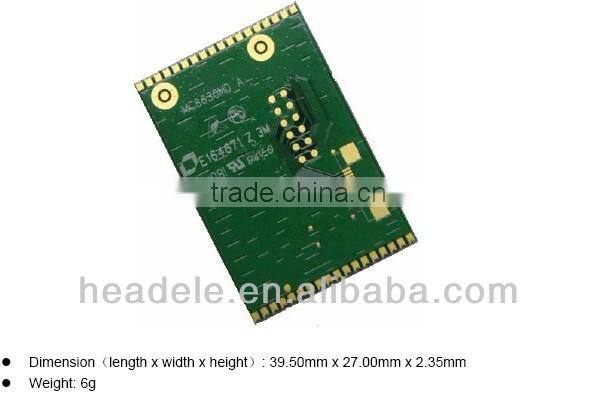 800Mhz band MC8630 ZTE 3G Modem LCC stamp hole interface Wireless module