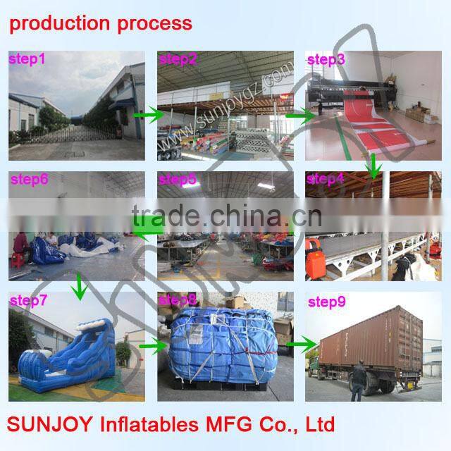 Crocodile inflatable pool game inflatable water obstacle course