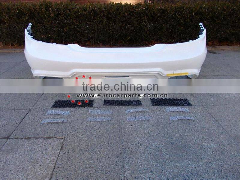 MB CLS CLASS w218 CLS350 body kit for W218 CLS300 CLS350 CLS63 to WD style with front bumper rear bumper muffler tips grill