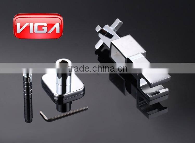 Thermostatic shower set square brass rain shower head and shower handset two handle thermostatic shower mixer