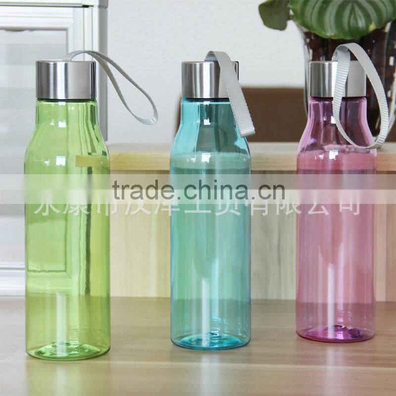 Custom portable soda bottle leak-proof transparent beverage leak readily unbreakable soda bottles