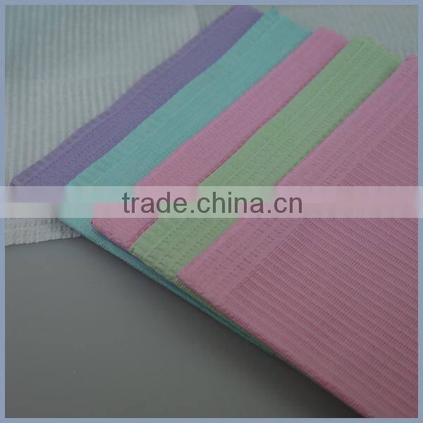 Disposable colorful dental bibs dental pads