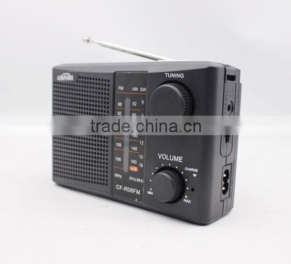 2016 Mini Radio AM FM Receiver World Universal Antenna High Quality Radio Receiver Built In Speaker