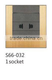 1 socket types of electrical switches with neon