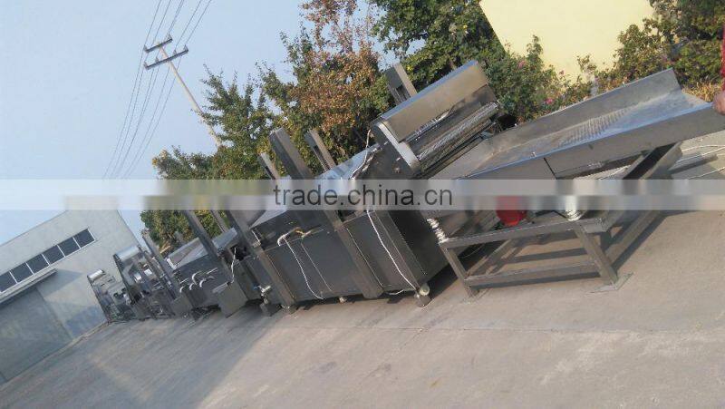 Hot sale high quality frozen french fries produciton line/potato chips production line