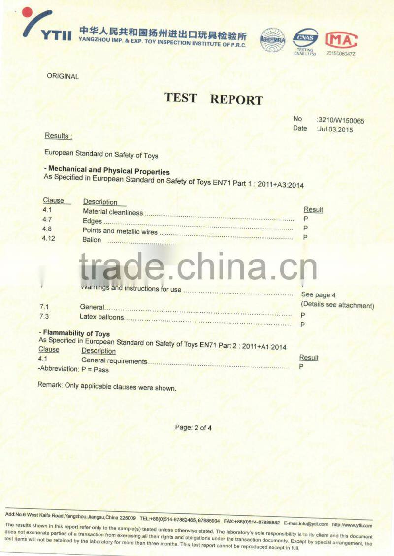 tansparent balloons with customized logo for festival