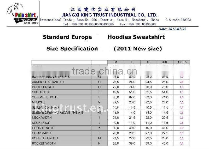 Hot sale crewneck plain pocket sweatshirt no hood