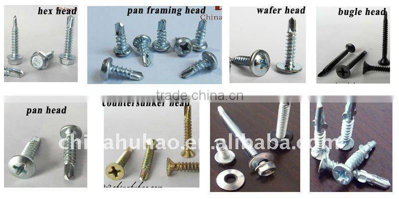 chipboard deck wood screw with double countersunk head