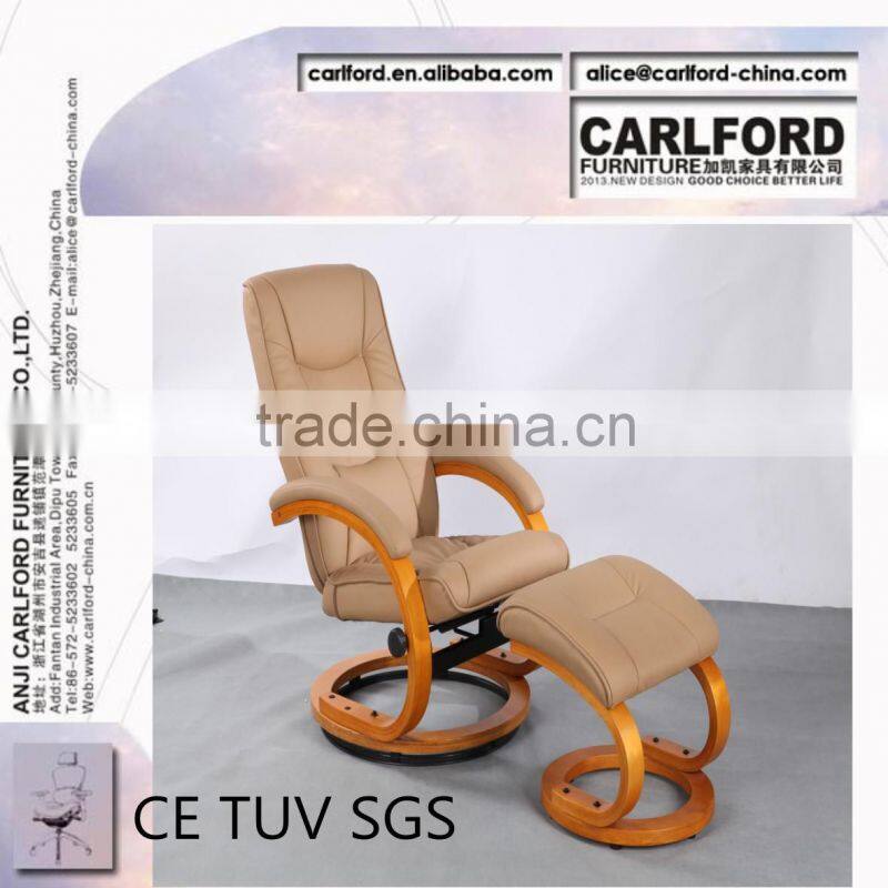 2013 CE TUV leather longue D-90053 chair furniture living room chair