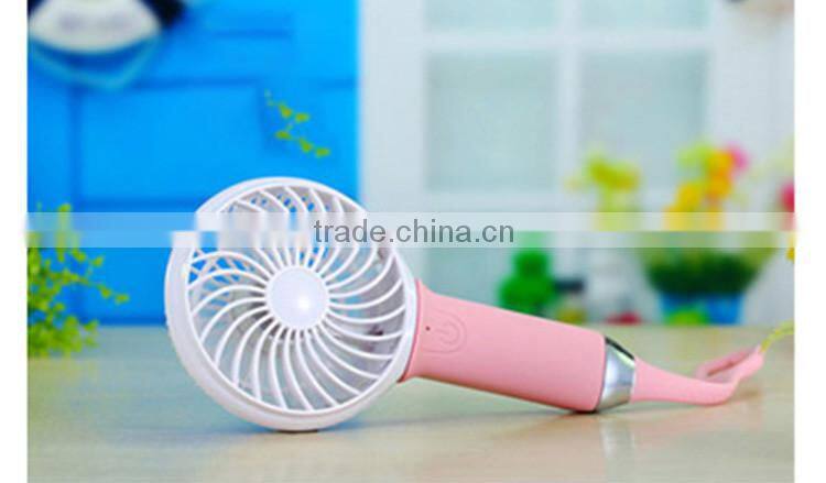 Factory wholesale universal portable operated handheld mini fan power bank