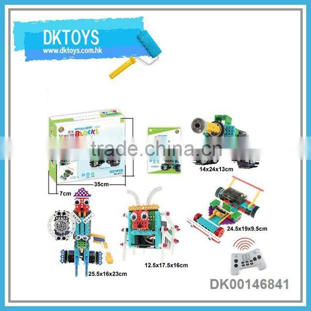 4 in 1 4 CH r/c building block set for kids