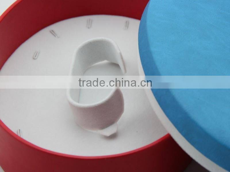 New design handmade sofa shape fun leather jewelry display box