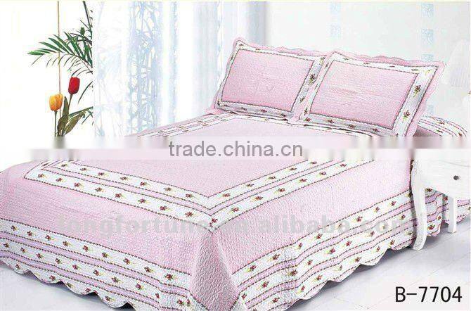 100% cotton elegant 3pcs Bedding Set