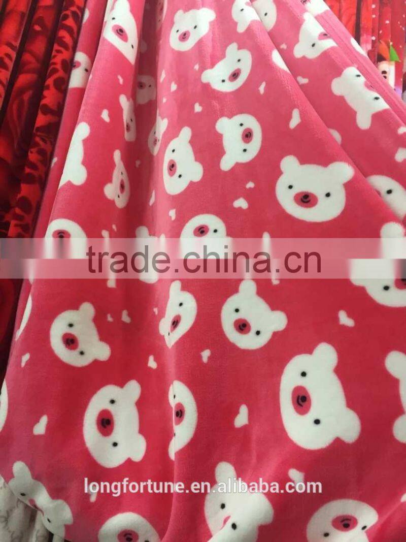 Blanket factory china cheap wholesale plush super soft cuddly promotion blanket