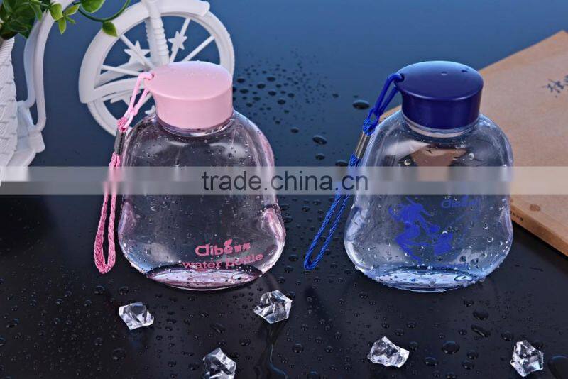 fashionable portable Small Empty Sport Plastic Bottles For Woman