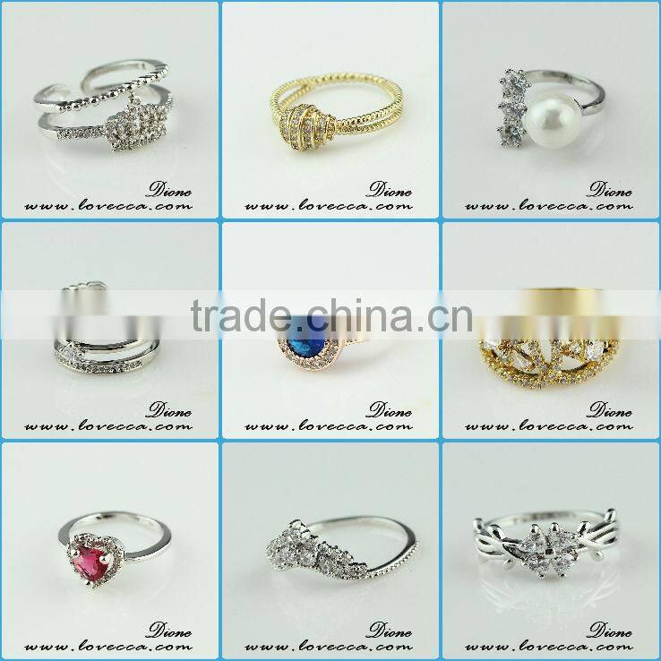 open style silver ring wholesale for women fashion jewelry