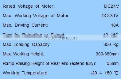 EWR-L Electric Aluminum Ramps Sale for Disabled and Old